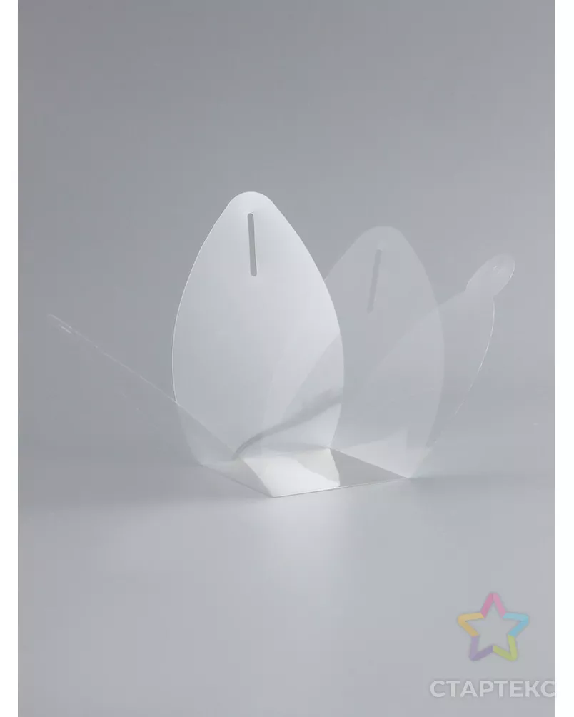Складная коробка из PVC 7 х  7 х 7 см арт. СМЛ-270897-1-СМЛ0010792203 - рис. 3