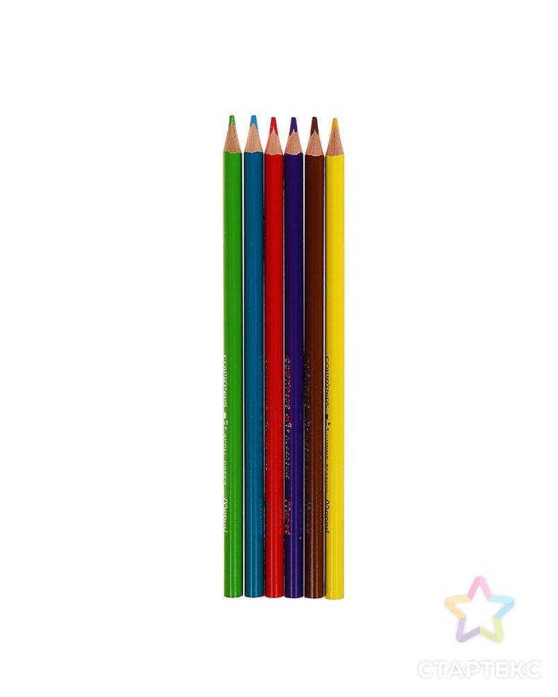 Карандаши трёхгранные, 6 цветов, Maped Color Peps арт. СМЛ-179537-1-СМЛ0001082626 3