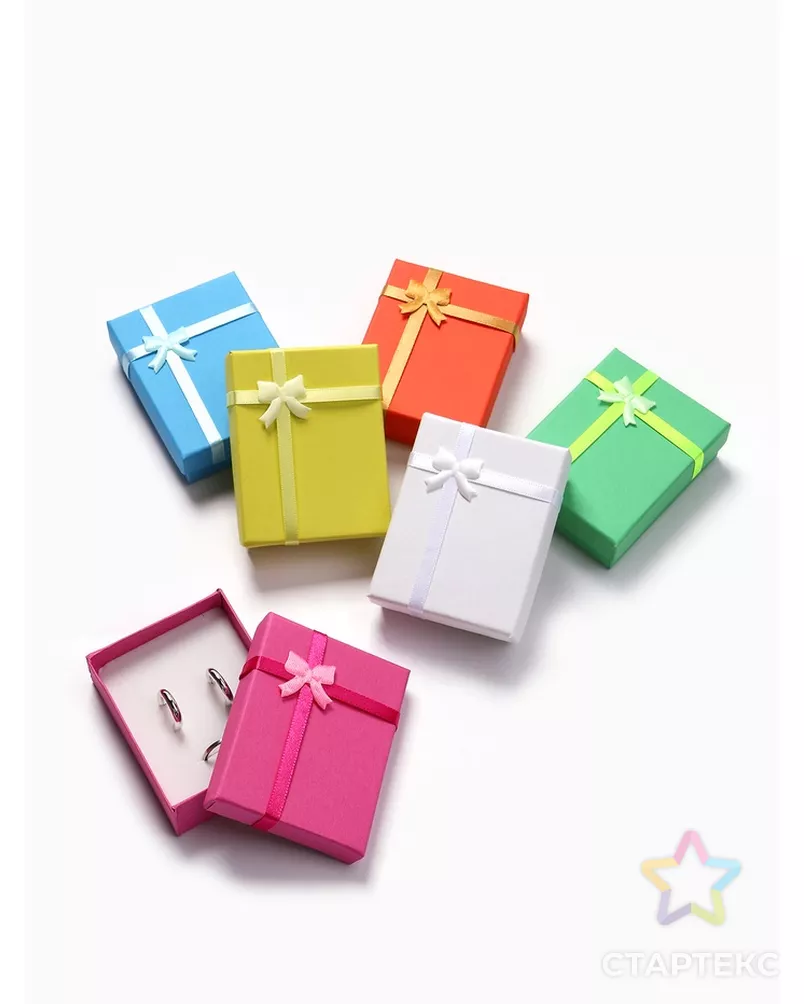Коробочка подарочная под набор "Неон", 7*9 см, цвет МИКС арт. СМЛ-271763-1-СМЛ0010832321 - рис. 1