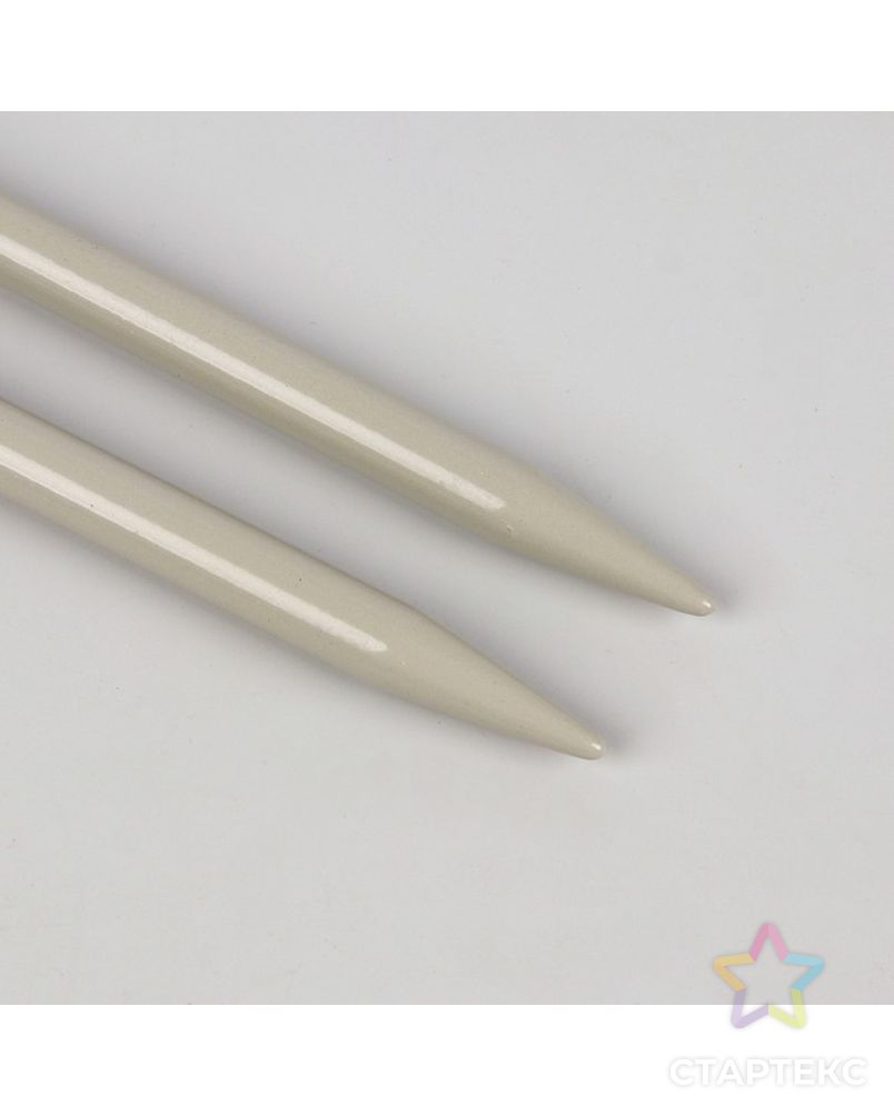 Спицы для вязания, прямые, с тефлоновым покрытием, d = 5 мм, 35 см арт. СМЛ-19669-4-СМЛ1088051 2