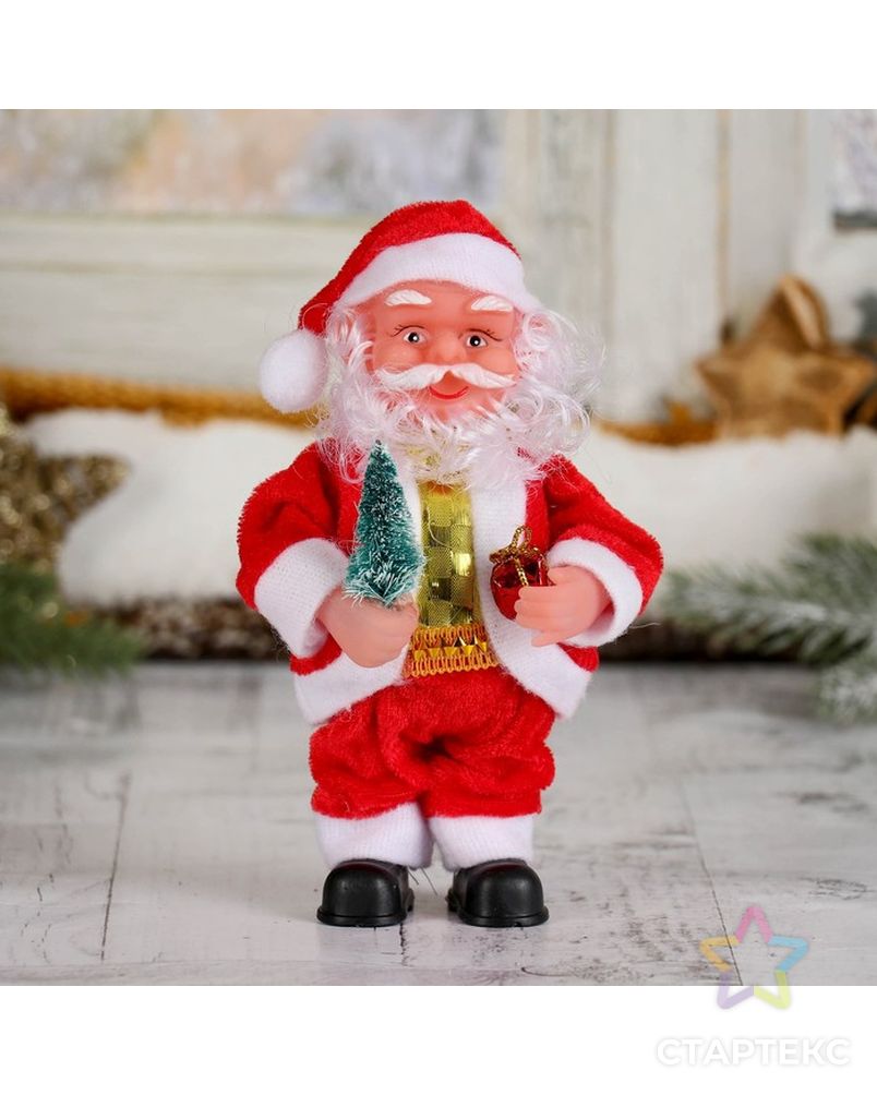 Дед Мороз, с ёлкой и подарками, микс арт. СМЛ-104185-1-СМЛ0001111393 1