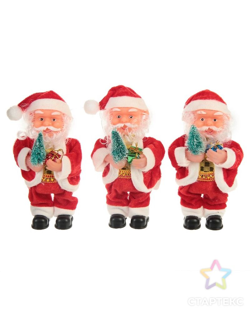 Дед Мороз, с ёлкой и подарками, микс арт. СМЛ-104185-1-СМЛ0001111393 5