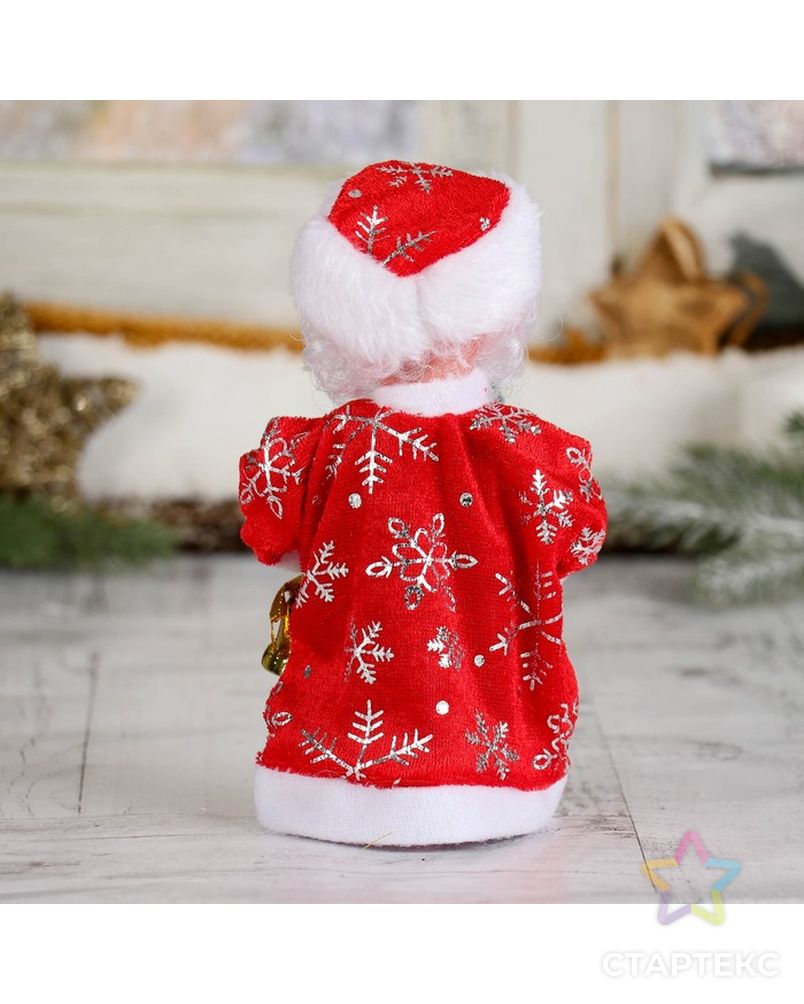 Дед Мороз, в длинной шубе, с ёлкой, микс, без музыки арт. СМЛ-104187-1-СМЛ0001111394