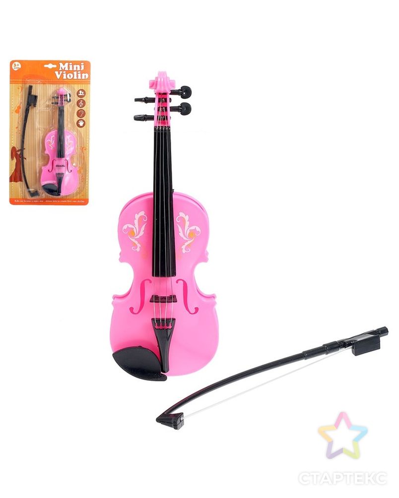 Музыкальная игрушка скрипка «Юный музыкант», МИКС арт. СМЛ-119235-1-СМЛ0001124865 1