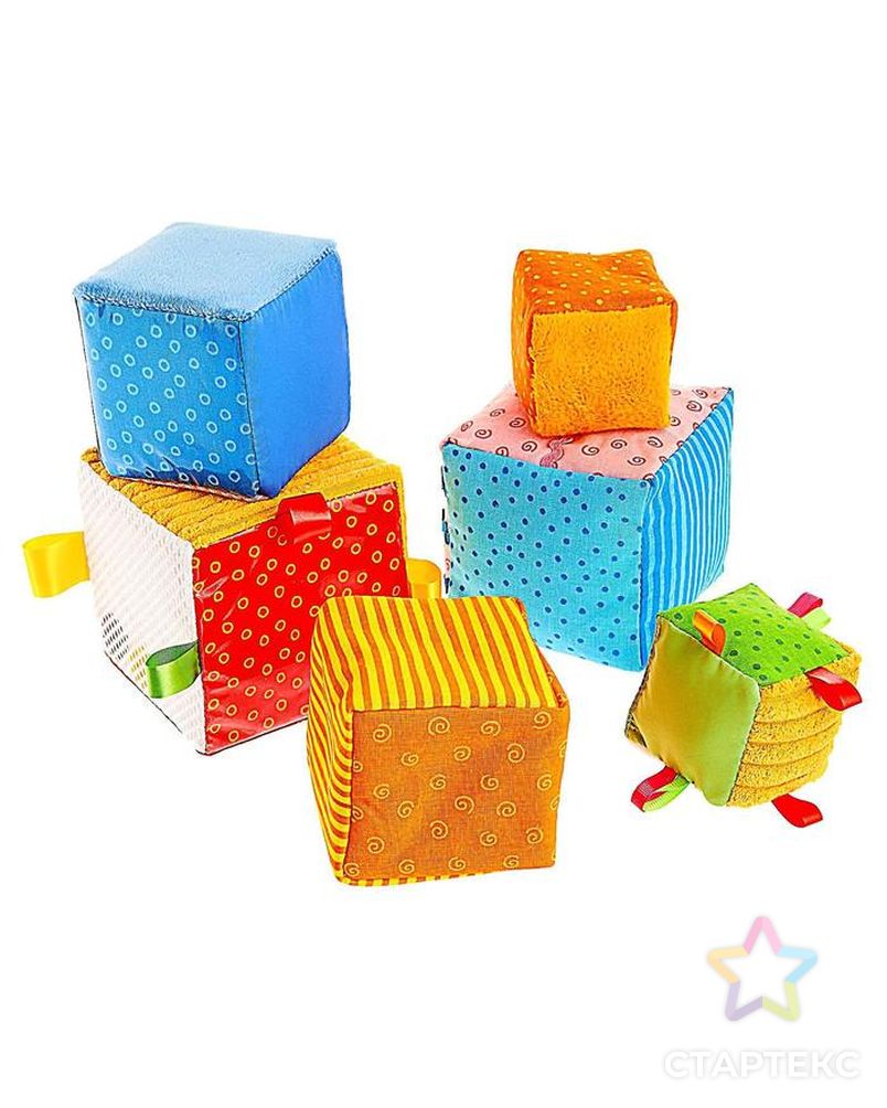 Набор мягких кубиков «Умные кубики» арт. СМЛ-103961-1-СМЛ0001133776 3