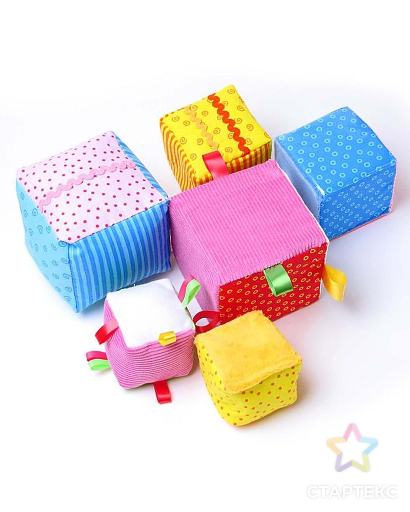 Набор мягких кубиков «Умные кубики» арт. СМЛ-103961-1-СМЛ0001133776 10