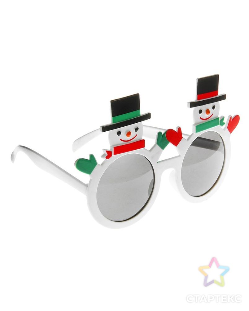 Карнавальные очки «Снеговик» арт. СМЛ-104324-1-СМЛ0001144055 1