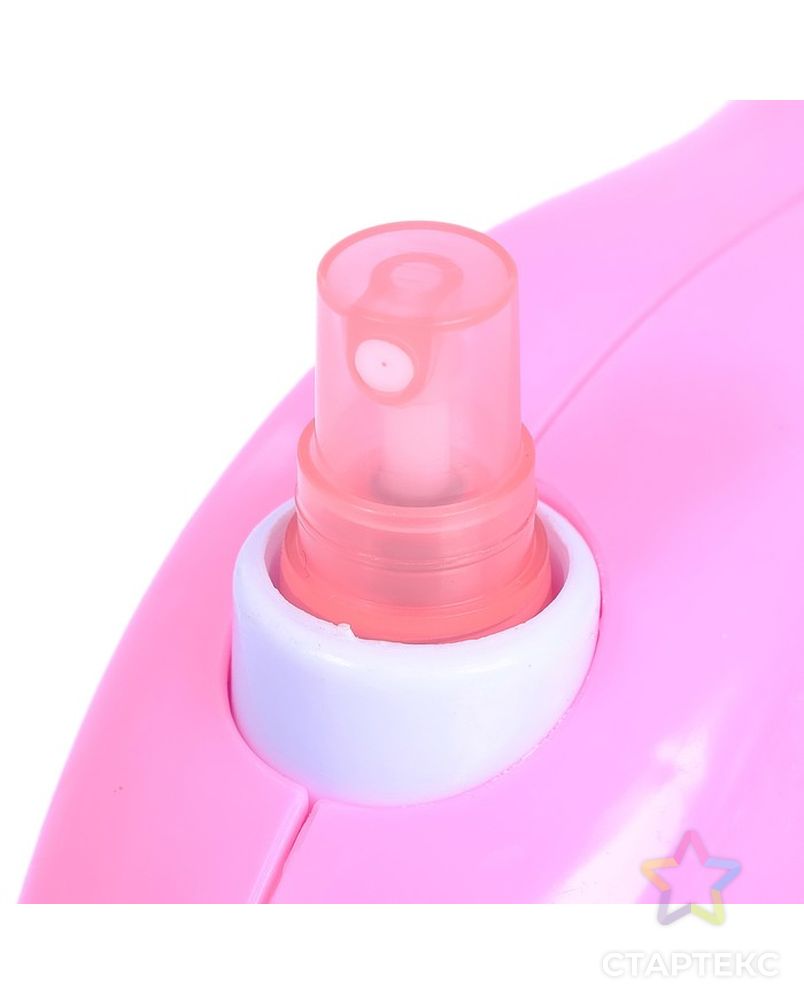 Бытовая техника «Утюг: Розовая мечта» с брызгалкой, световые и звуковые эффекты, распыляет воду арт. СМЛ-104759-1-СМЛ0001144157 2