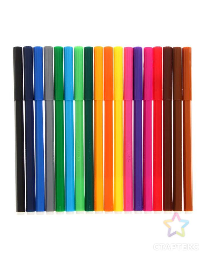 Фломастеры 18 цветов Centropen 7790/18 Пингвины, пластиковая упаковка арт. СМЛ-176766-1-СМЛ0001161764 3