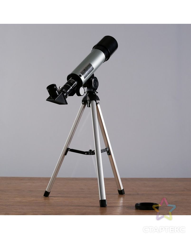 Набор телескоп 90х, d=50мм + микроскоп 1200х, с подсветкой, 2АА арт. СМЛ-104689-1-СМЛ0001164282 4