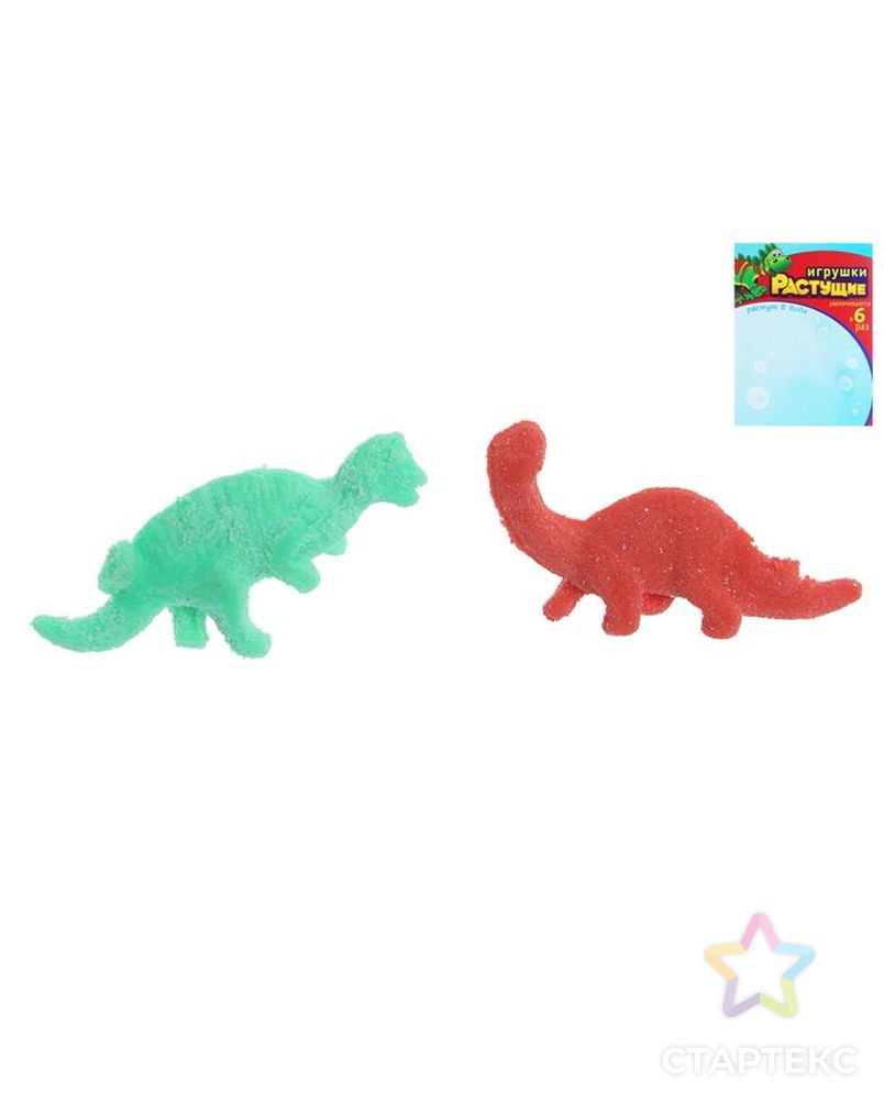 Растущие животные "Динозавры", набор 2 шт., МИКС арт. СМЛ-104890-1-СМЛ0001167446 4