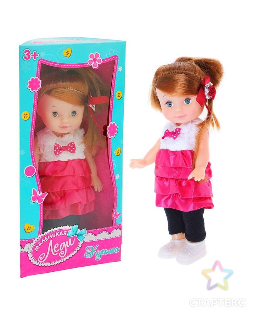 Кукла «Лиза» в платье с аксессуарами, МИКС арт. СМЛ-104698-1-СМЛ0001168588