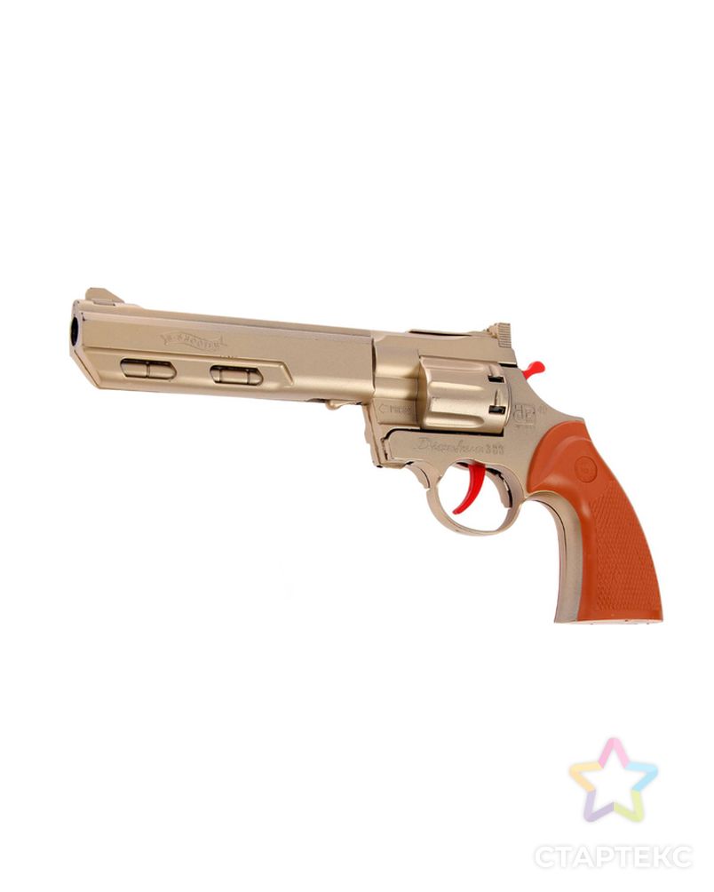 Пистолет «Рейнджер плюс голд», стреляет 8-ми зарядными пистонами, цвета МИКС арт. СМЛ-104615-1-СМЛ0001172506 3