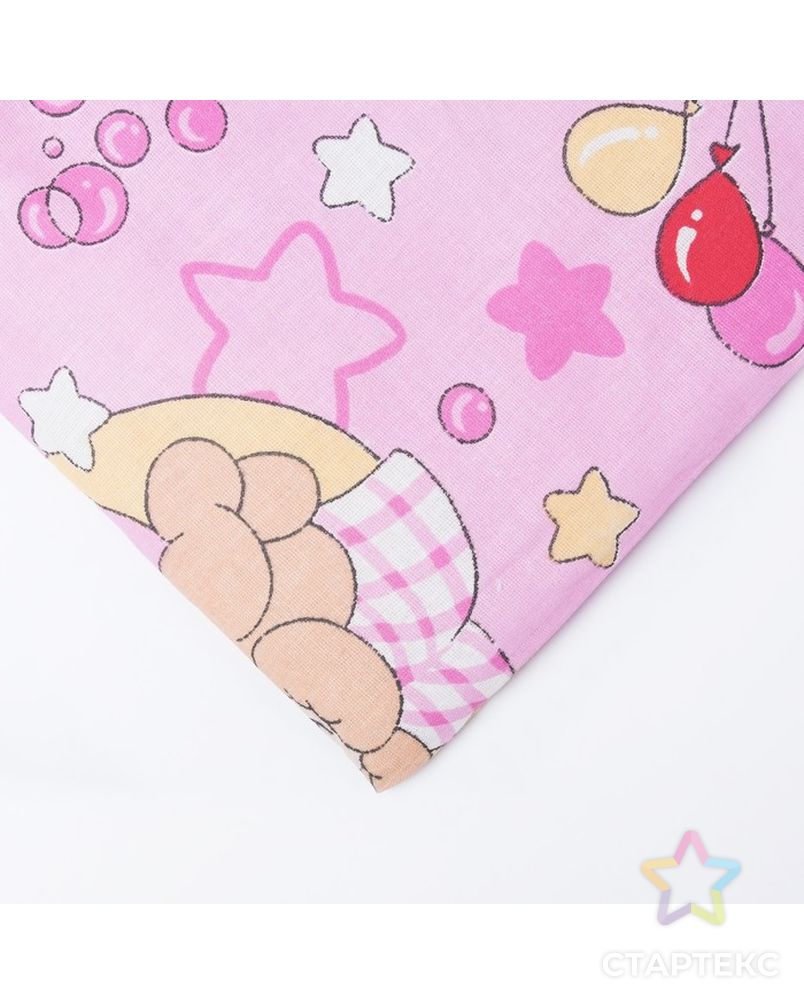 Одеяло, размер 110*140 см, цвет розовый, набивка МИКС 623 арт. СМЛ-30856-1-СМЛ1208703 3