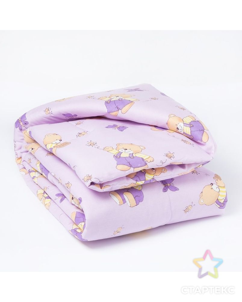 Одеяло, размер 110*140 см, цвет розовый, набивка МИКС 623 арт. СМЛ-30856-1-СМЛ1208703 4