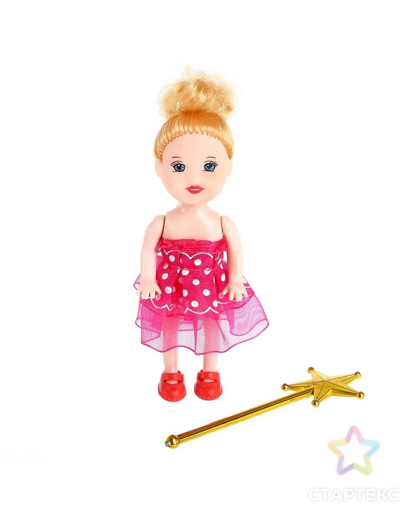 Кукла малышка "Волшебница" с волшебной палочкой, МИКС арт. СМЛ-54017-1-СМЛ0000122233 3