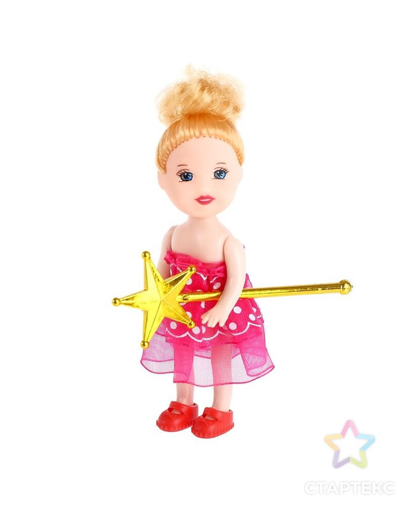 Кукла малышка "Волшебница" с волшебной палочкой, МИКС арт. СМЛ-54017-1-СМЛ0000122233 4