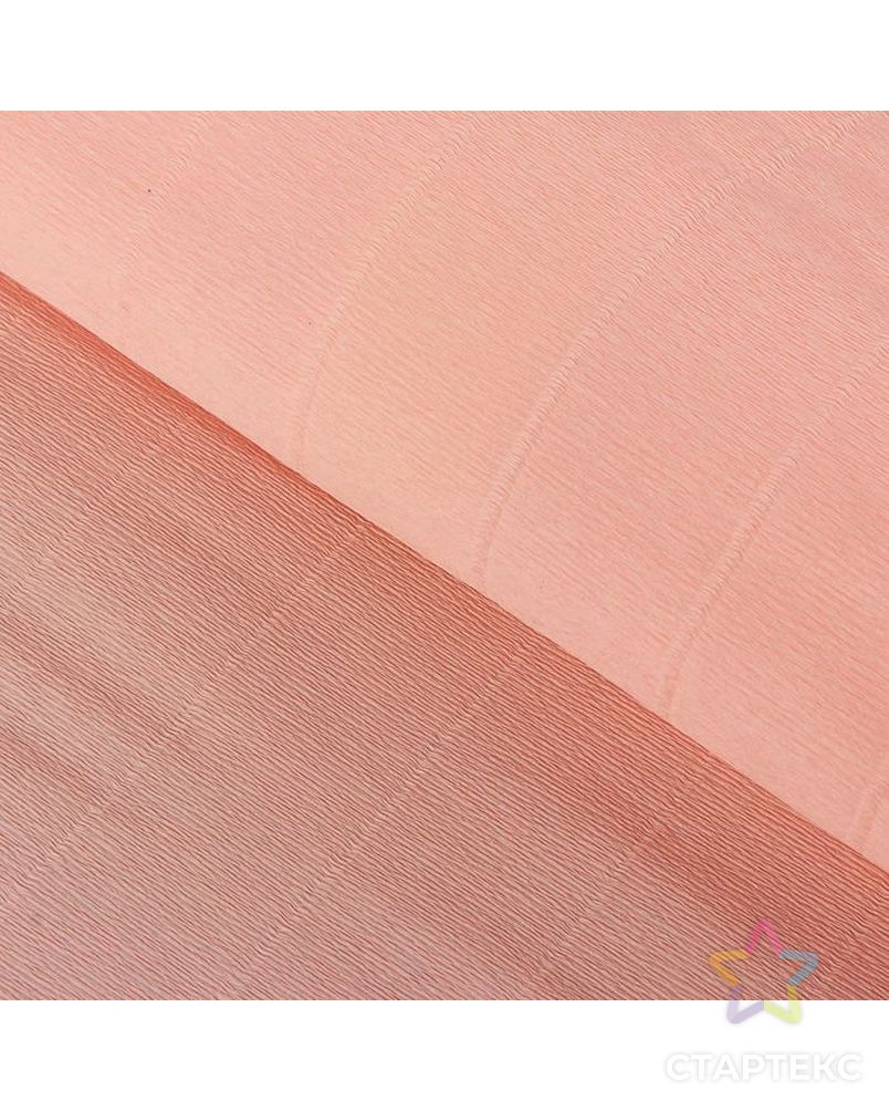 Бумага гофрированная, 948 "Бледно-розовая (камелия)", 50 см х 2,5 м арт. СМЛ-33722-1-СМЛ1242750 1