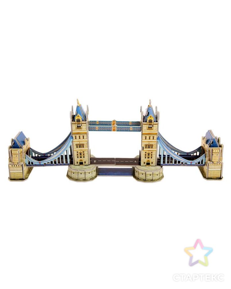 Конструктор 3D «Лондонский мост», 41 деталь арт. СМЛ-55718-1-СМЛ0000124374 2