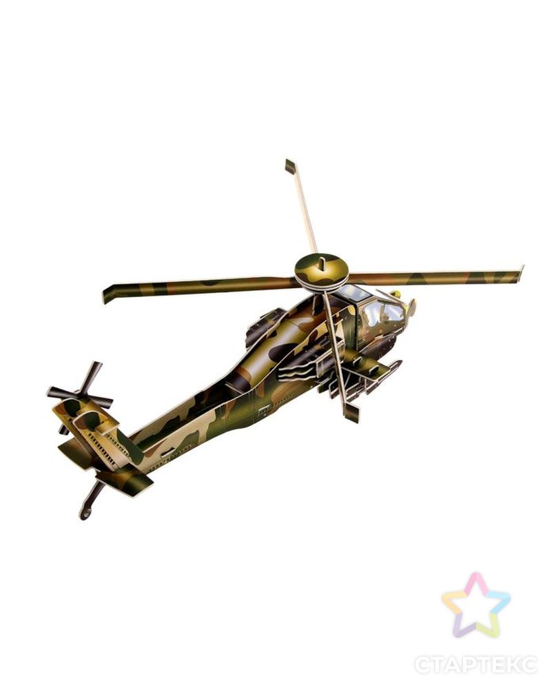 Конструктор 3D «Вертолёт» арт. СМЛ-55720-1-СМЛ0000124376 3