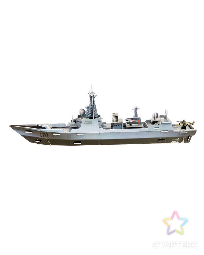 Конструктор 3D «Военный корабль арт. СМЛ-55722-1-СМЛ0000124378 2