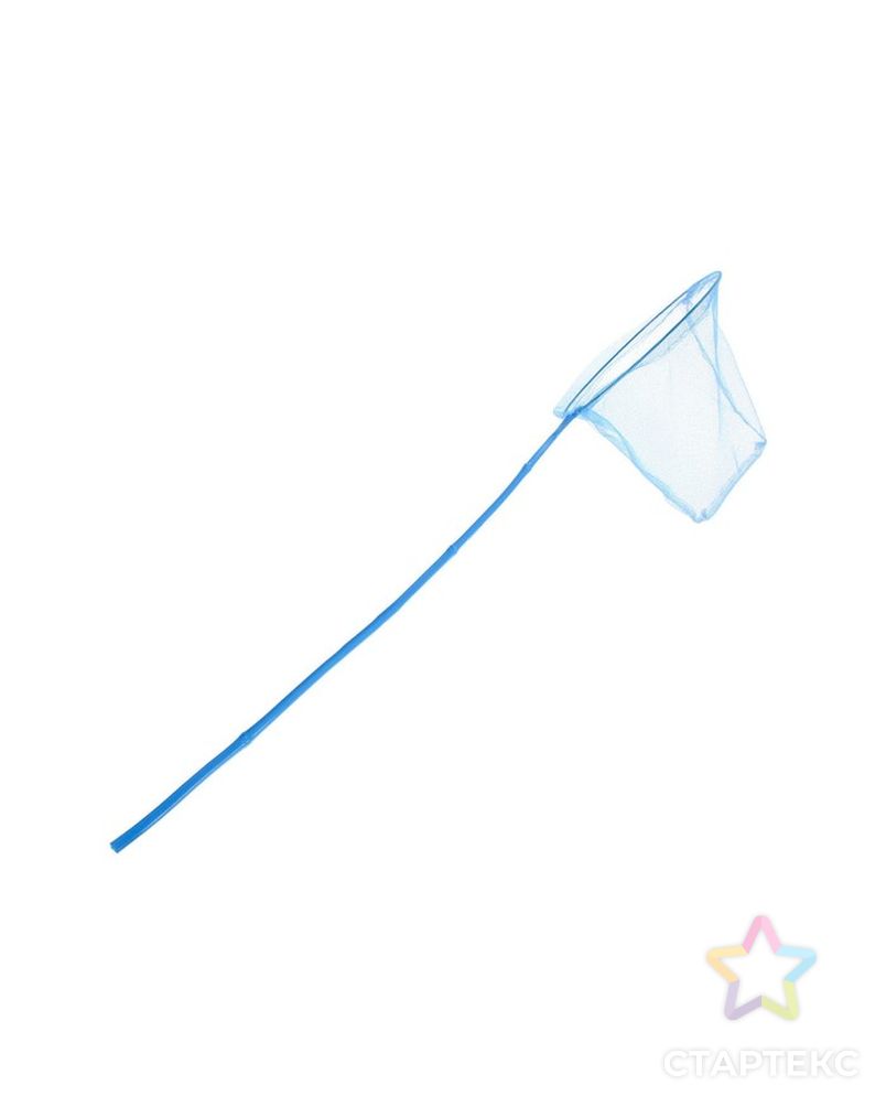 Сачок детский, бамбуковая ручка в горох 60 см, d=25 см, цвета МИКС арт. СМЛ-148890-1-СМЛ0000125756 7