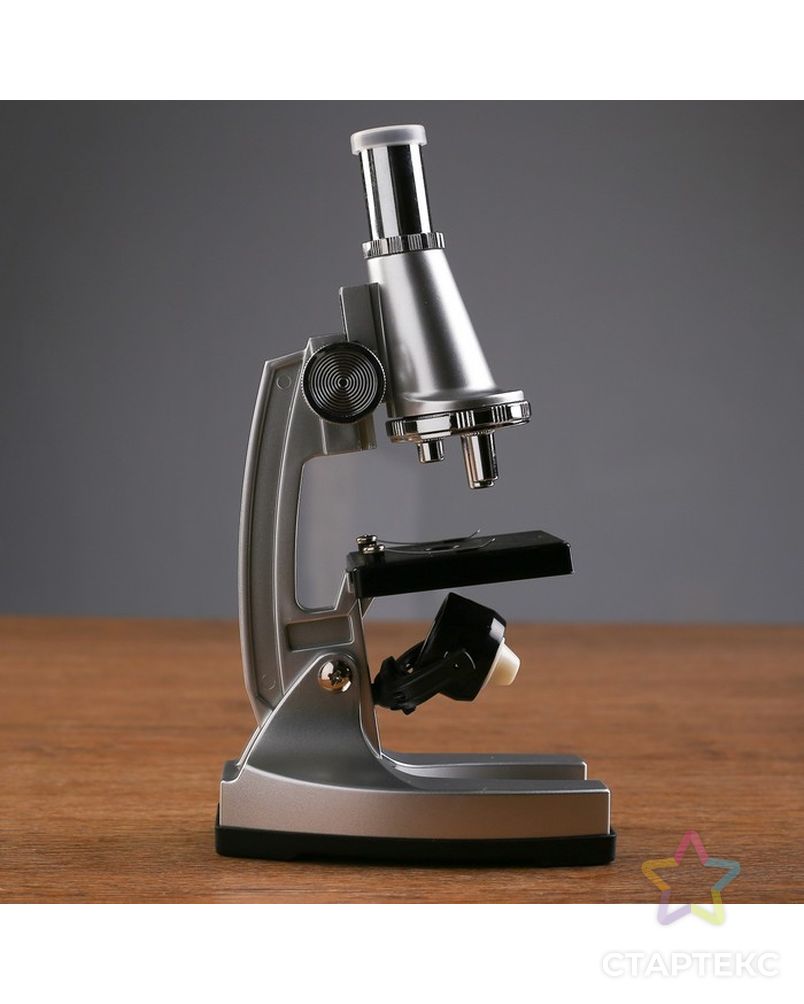 Микроскоп с проектором, кратность увеличения 50-1200х, с подсветкой, 2АА арт. СМЛ-42203-1-СМЛ0001263791 4