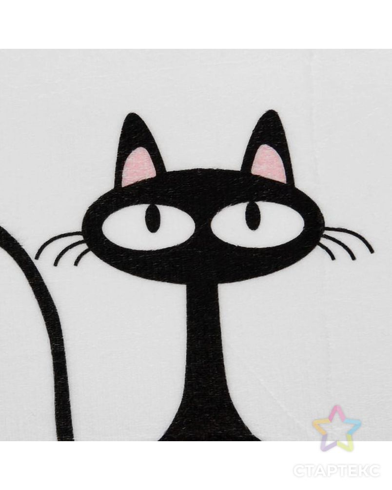 Коврик «Чёрная кошка», 40×60 см арт. СМЛ-30133-1-СМЛ1275770 2