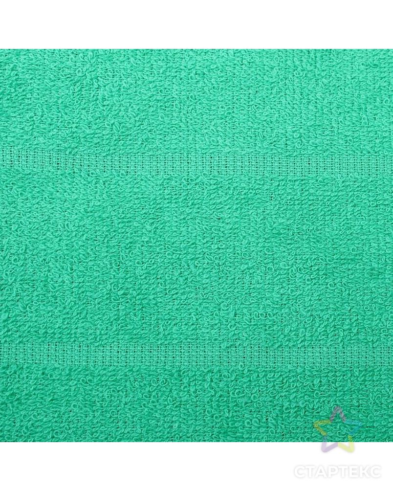 Полотенце махровое, цвет морская волна, размер 30х60 см, хлопок 280 г/м2 арт. СМЛ-28689-1-СМЛ1295851