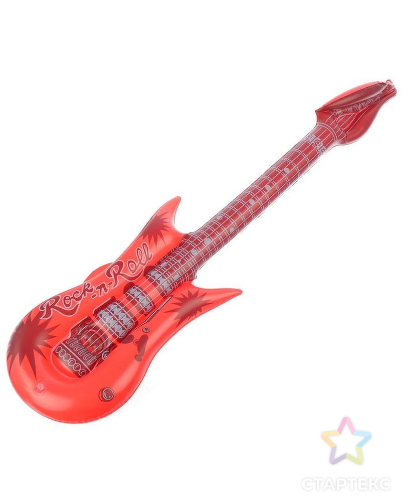 Надувная игрушка со звуком «Гитара», 95 см, цвета МИКС арт. СМЛ-63260-1-СМЛ0000129939 3