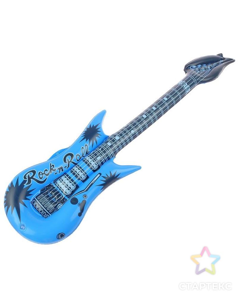 Надувная игрушка со звуком «Гитара», 95 см, цвета МИКС арт. СМЛ-63260-1-СМЛ0000129939 5