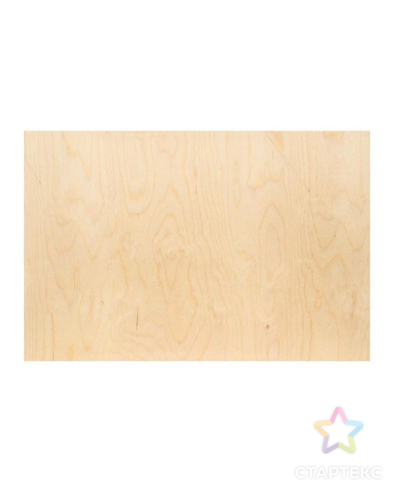 Планшет деревянный 40 х 60 х 2 см, фанера (для рисования эпоксидной смолой) арт. СМЛ-190570-1-СМЛ0001307487 1