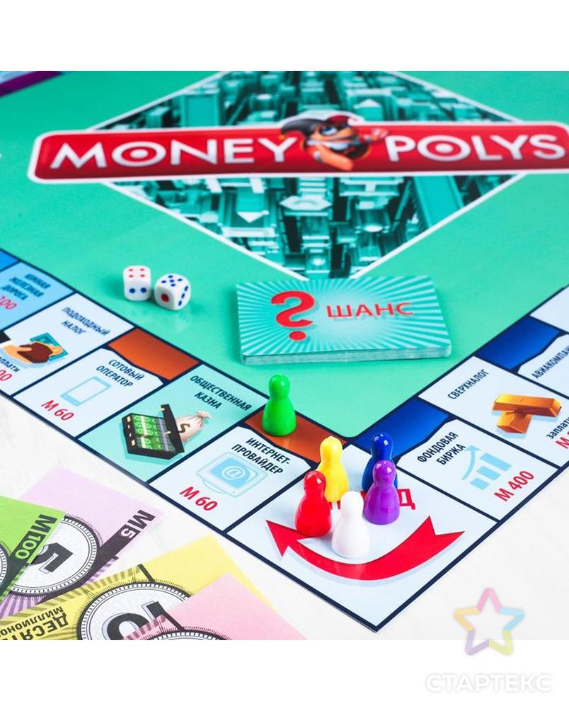 Настольная экономическая игра «MONEY POLYS» арт. СМЛ-44552-1-СМЛ0001316600 1