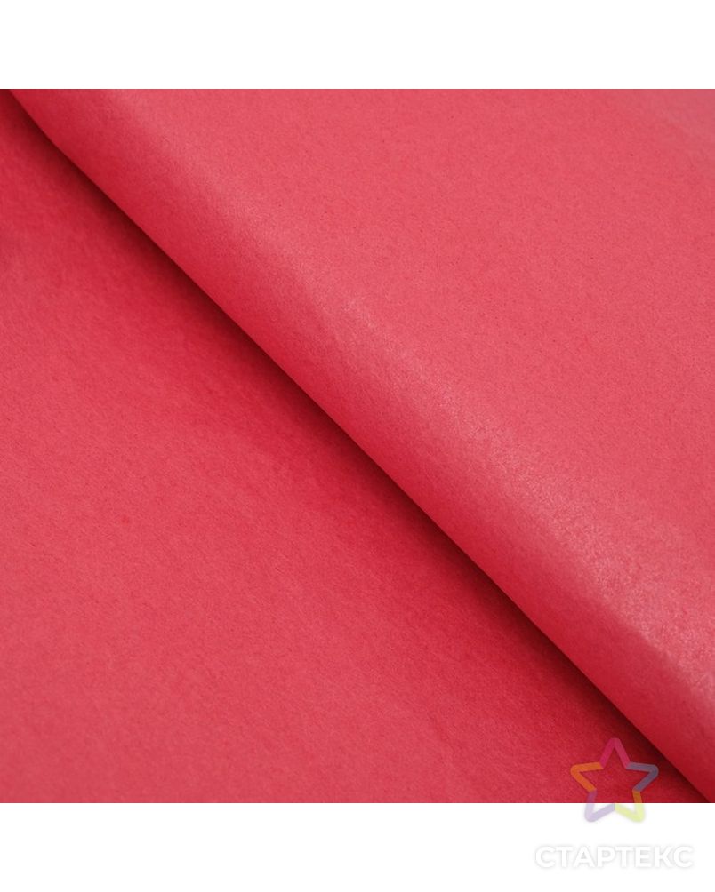 Бумага упаковочная тишью, красный, 50 х 66 см уп.10 листов арт. СМЛ-71788-1-СМЛ0000134519 1