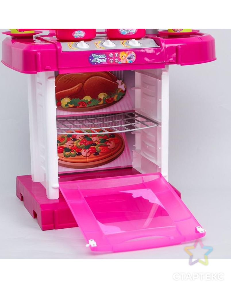 Игровой набор "Модная кухня" в чемоданчике, с аксессуарами, свет, звук, высота 65, 5см, WINX арт. СМЛ-42861-1-СМЛ0001353823 6