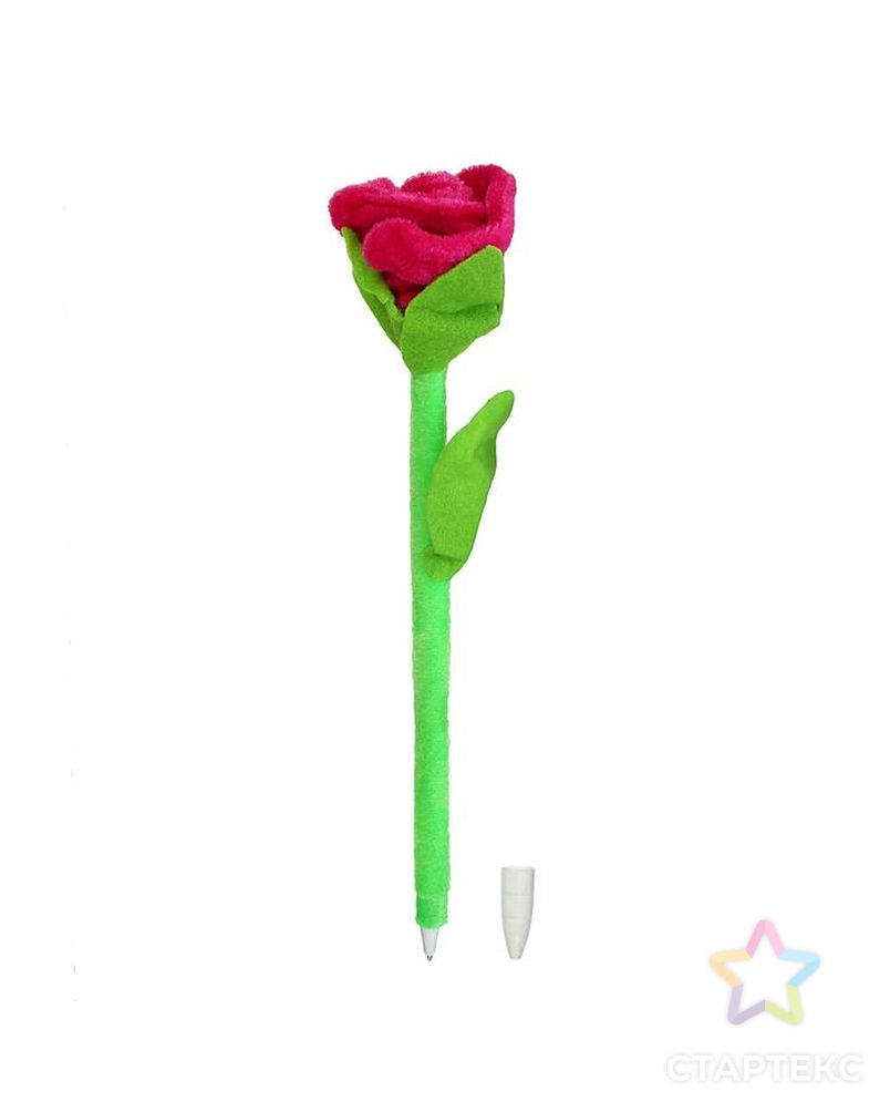 Мягкая ручка «Роза», цвета МИКС арт. СМЛ-42812-1-СМЛ0001354040