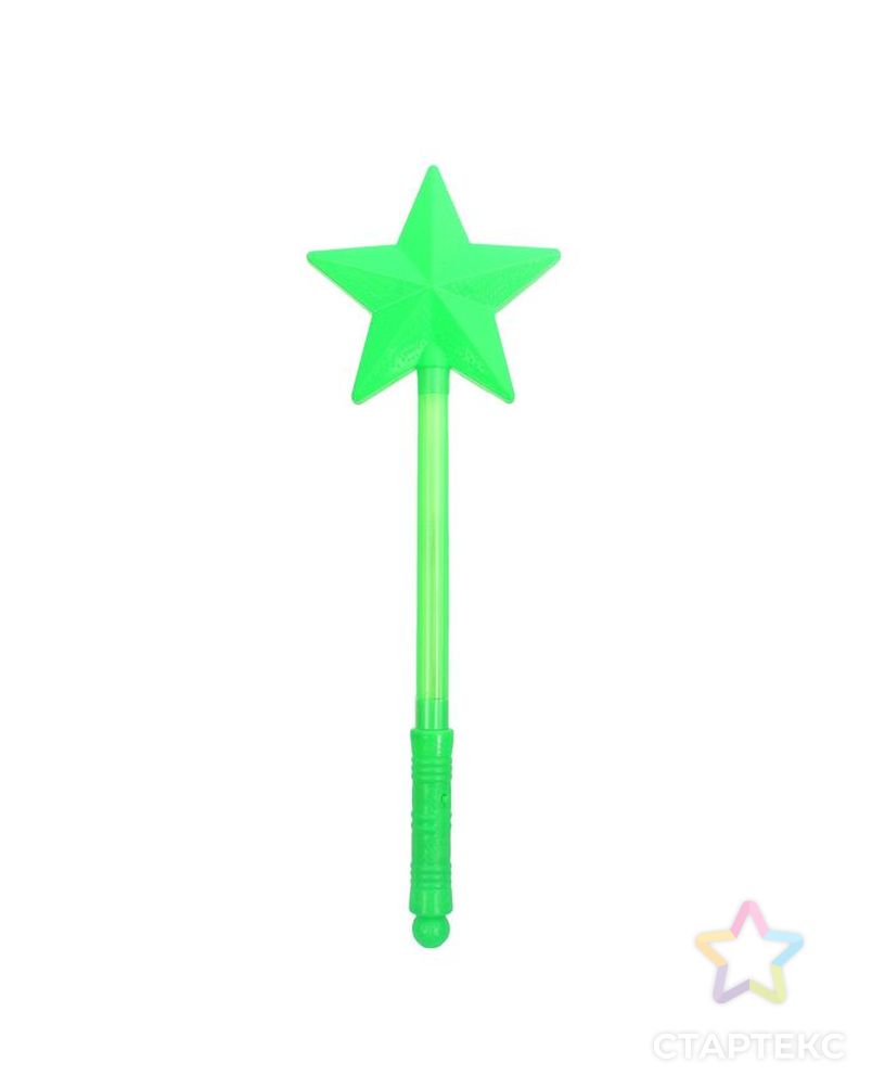 Световая палочка «Звезда», цвет зелёный арт. СМЛ-42765-1-СМЛ0001362628 1