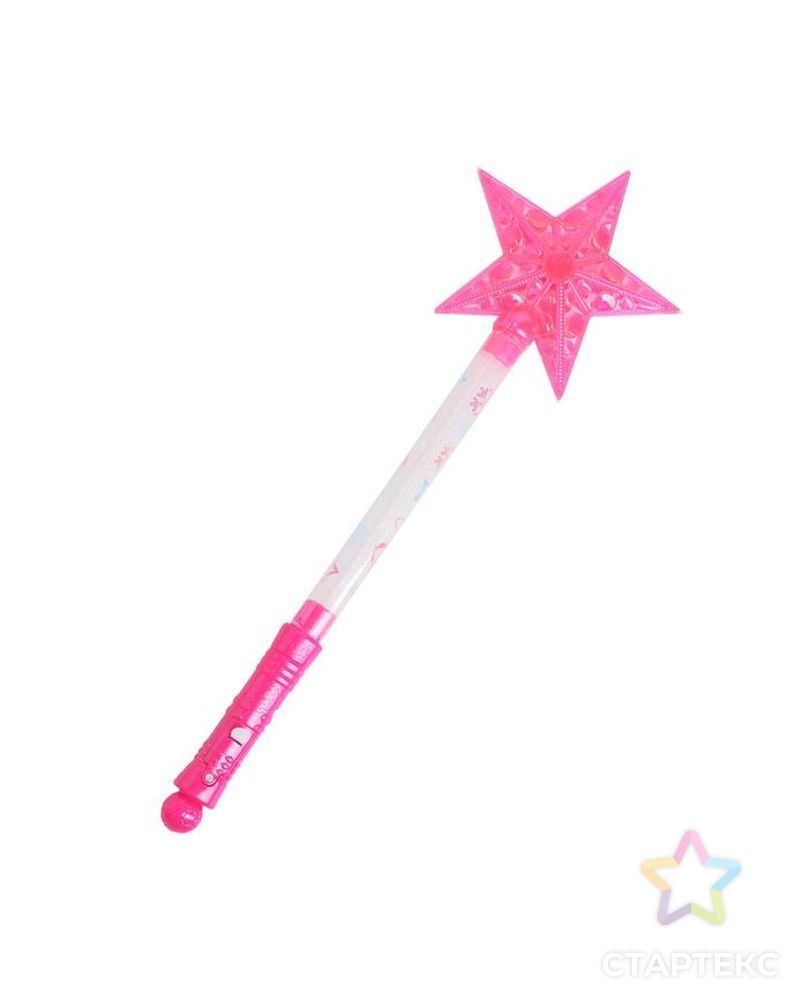 Световая палочка "Звёздочка", цвет розовый арт. СМЛ-120242-1-СМЛ0001362633 1
