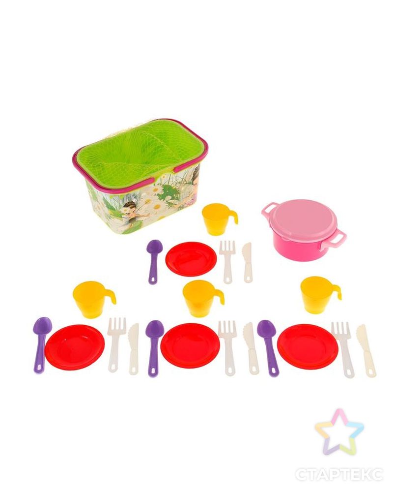 Набор посуды «Чудо-детки» на 4 персоны арт. СМЛ-42546-1-СМЛ0001372708 1