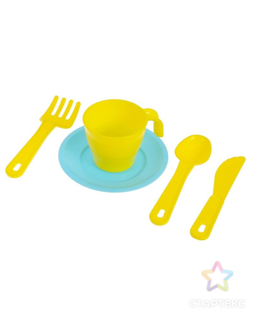 Набор посуды для кукол, «Хозяйка» на 2 персоны арт. СМЛ-42609-1-СМЛ0001376144 2