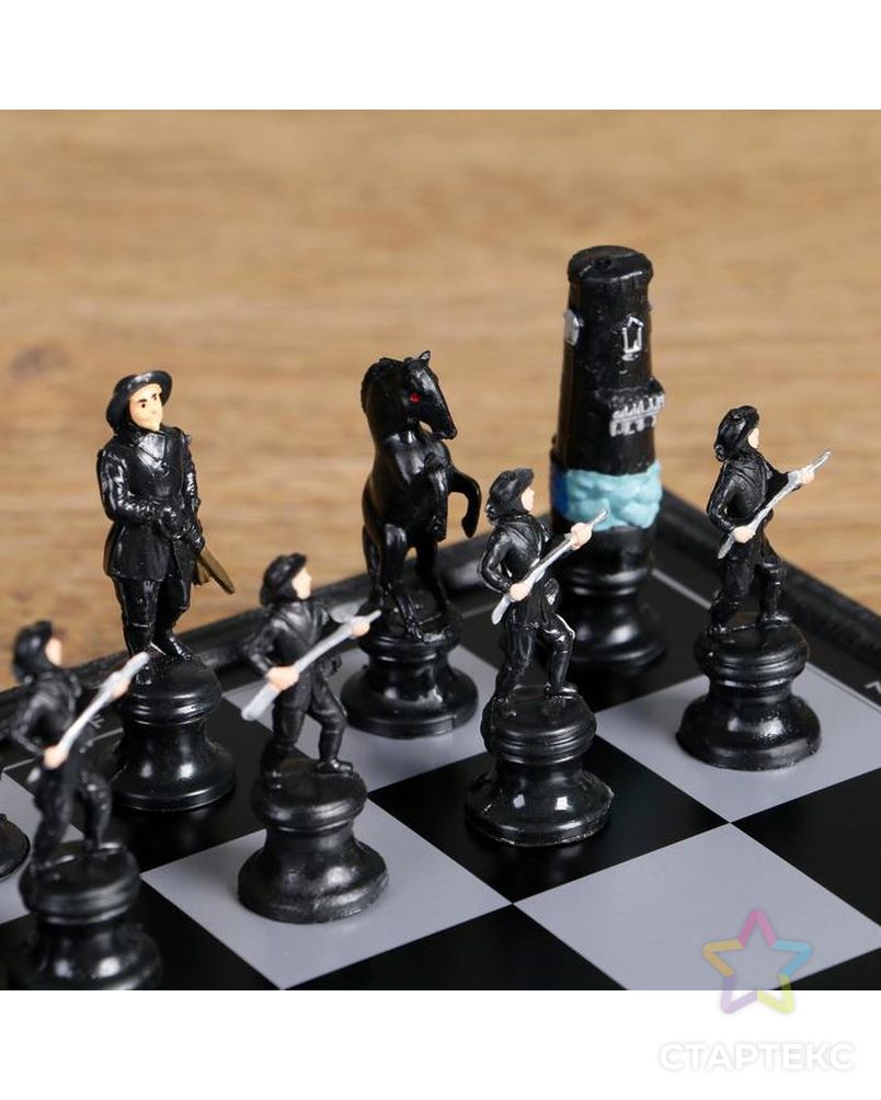 Шахматы на магните, 30х30 см, фигуры людей арт. СМЛ-42945-1-СМЛ0001401708 2