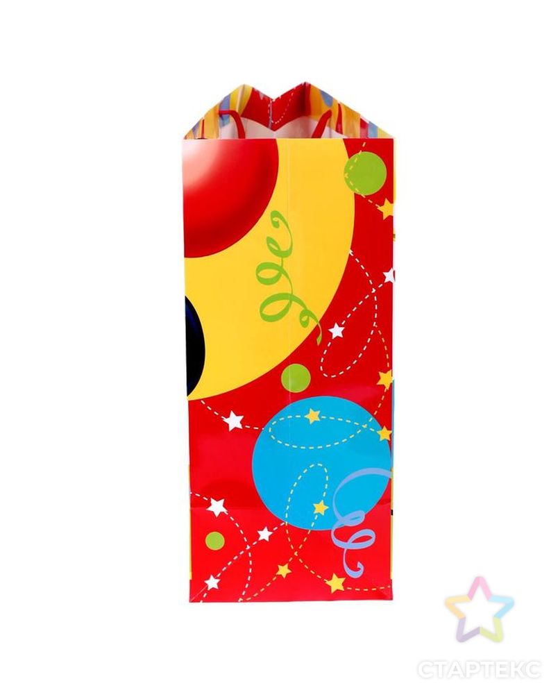 Пакет ламинированный горизонтальный "Веселого праздника!" ,Микки Маус, 46 х 61 см арт. СМЛ-45365-1-СМЛ0001433322 2