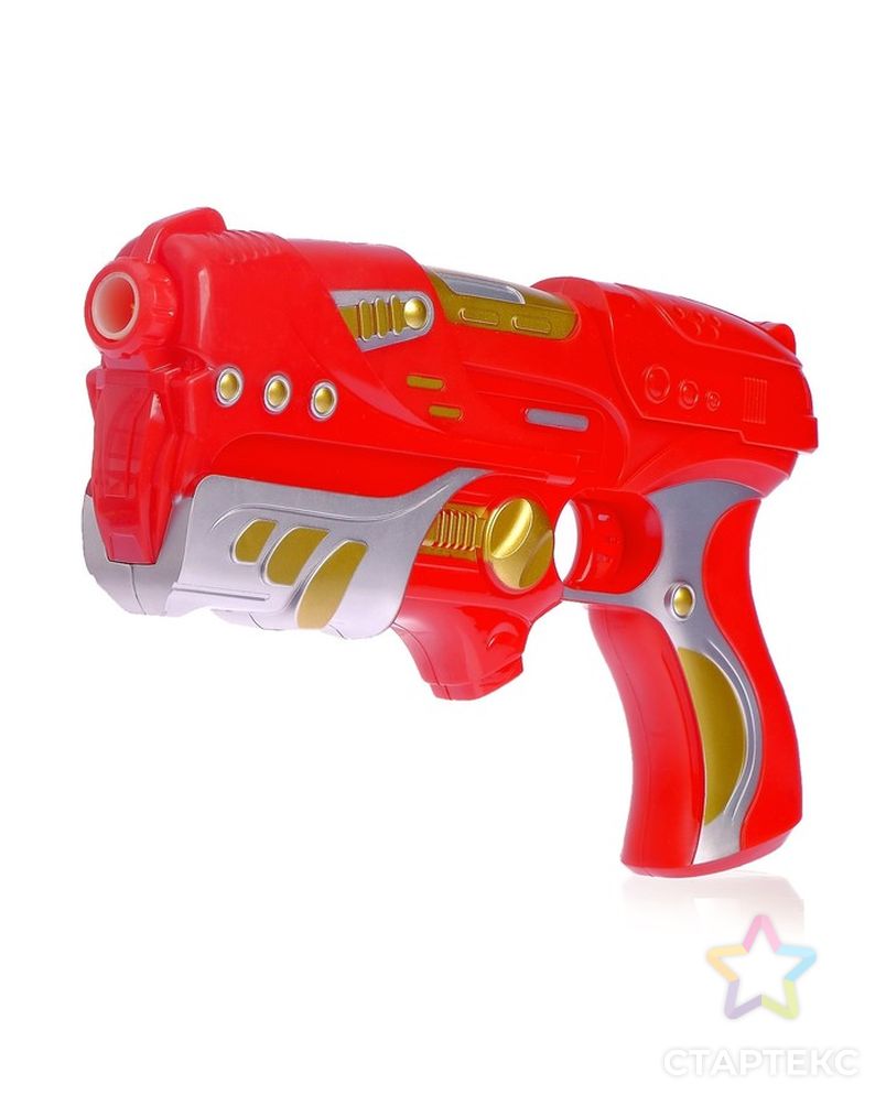 Набор игровой «Супергерой», маска, пистолет с пулями, мишень, цвета МИКС арт. СМЛ-43418-1-СМЛ0001463498 5