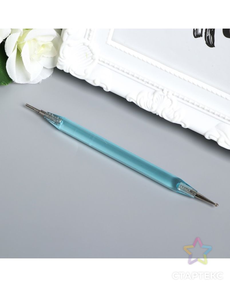 Инструмент для квиллинга с пластиковой ручкой разрез 0,6 см длина 13 см МИКС арт. СМЛ-1439-1-СМЛ1526797 2