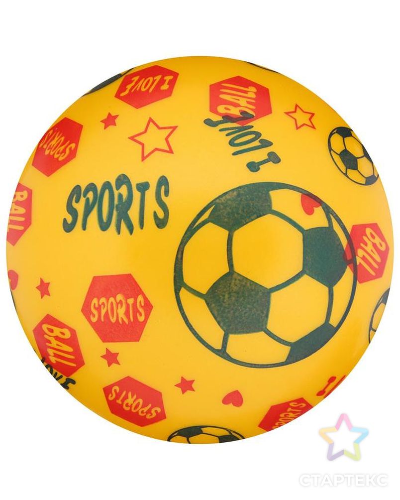 Мяч детский Sport, d=22 см, 60 г, цвета МИКС арт. СМЛ-126188-1-СМЛ0001531106 1