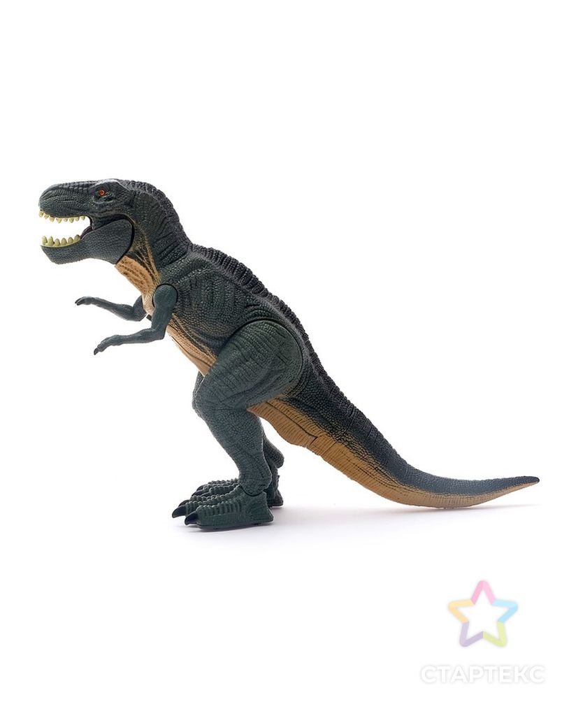 Динозавр «Рекс», работает от батареек, световые и звуковые эффекты арт. СМЛ-43874-1-СМЛ0001540909 2