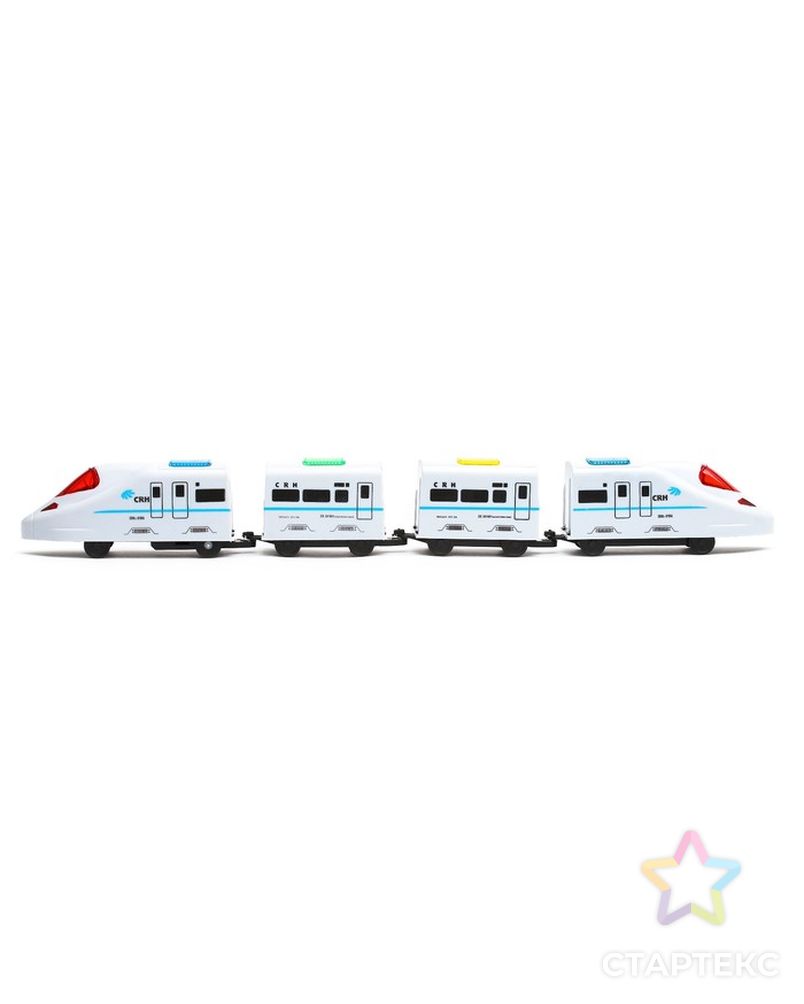 Поезд «Скорость», работает от батареек, световые и звуковые эффекты арт. СМЛ-43879-1-СМЛ0001540921 2