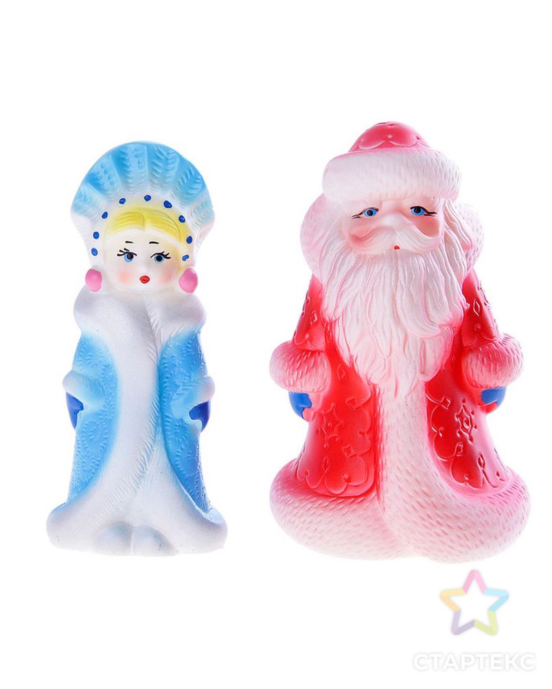 Набор резиновых игрушек «Рождество», МИКС арт. СМЛ-176504-1-СМЛ0000154604 1