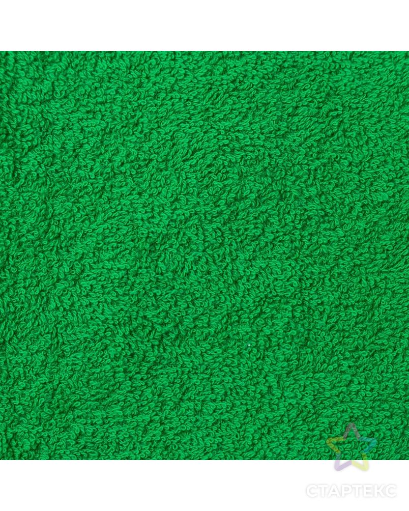 Полотенце махровое "Экономь и Я" 100х150 см зелёное яблоко, 100% хлопок, 340 г/м² арт. СМЛ-19724-3-СМЛ1548956 2