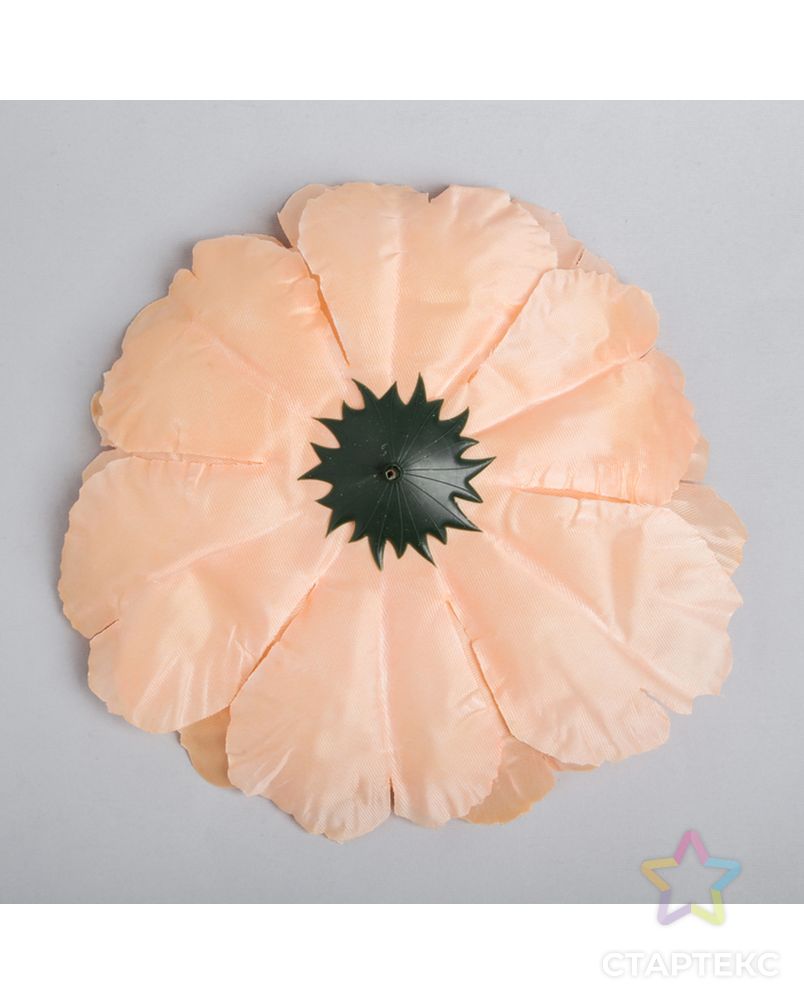 Цветы искусственные для декора, цвет персиковый арт. СМЛ-1596-1-СМЛ1585553 3